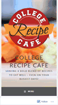Mobile Screenshot of collegerecipecafe.com